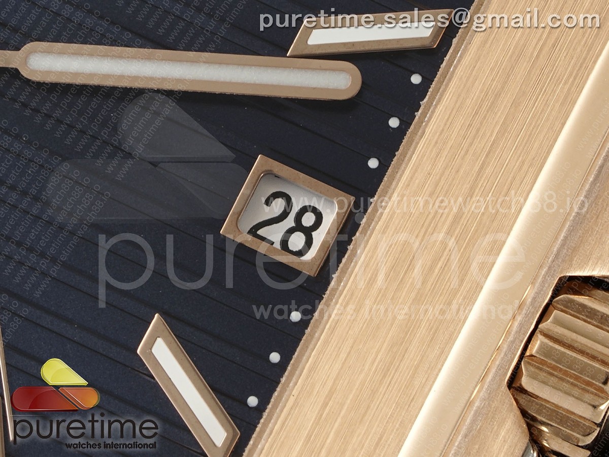 Cubitus 5821 SS/RG GRF Blue Dial on SS/RG Bracelet A330