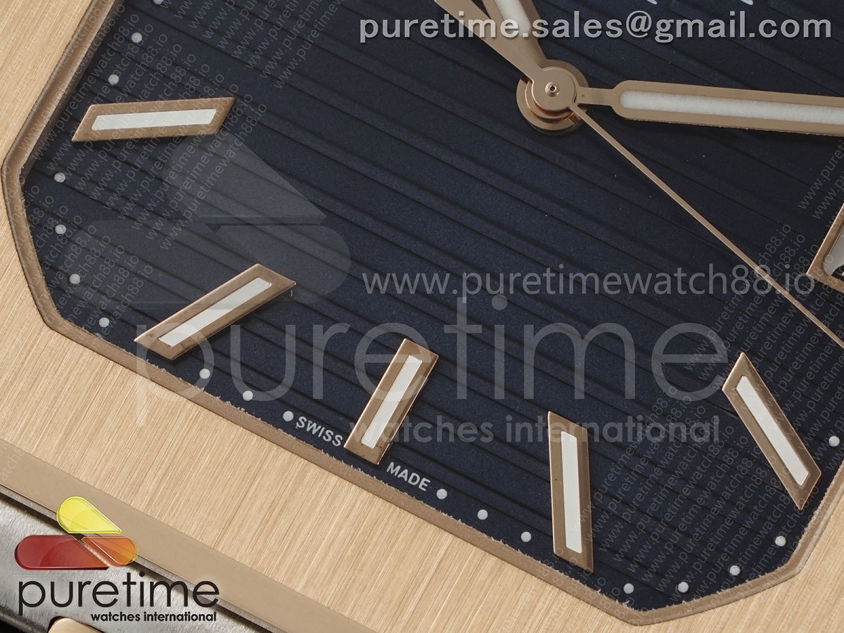 Cubitus 5821 SS/RG GRF Blue Dial on SS/RG Bracelet A330