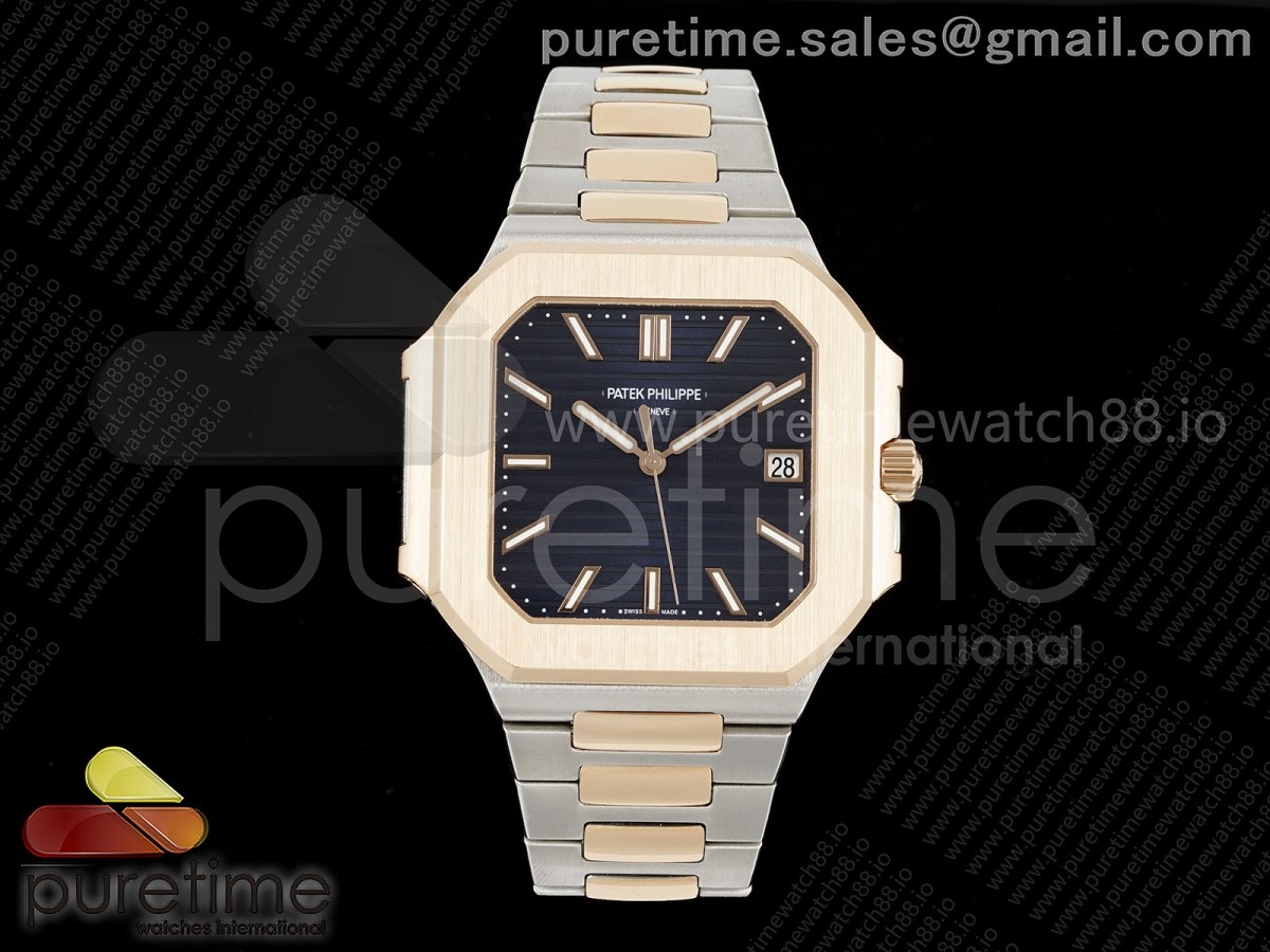 Cubitus 5821 SS/RG GRF Blue Dial on SS/RG Bracelet A330