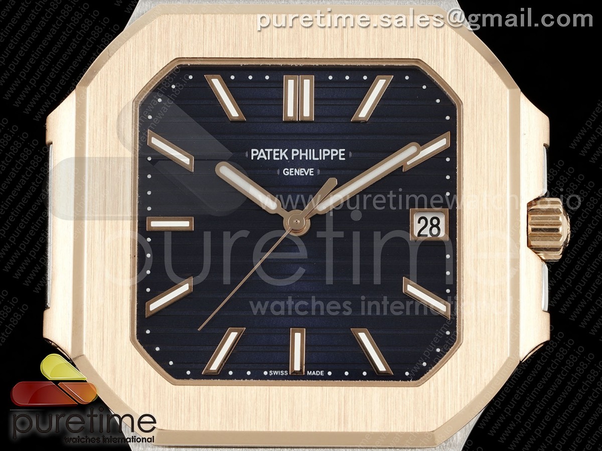 Cubitus 5821 SS/RG GRF Blue Dial on SS/RG Bracelet A330