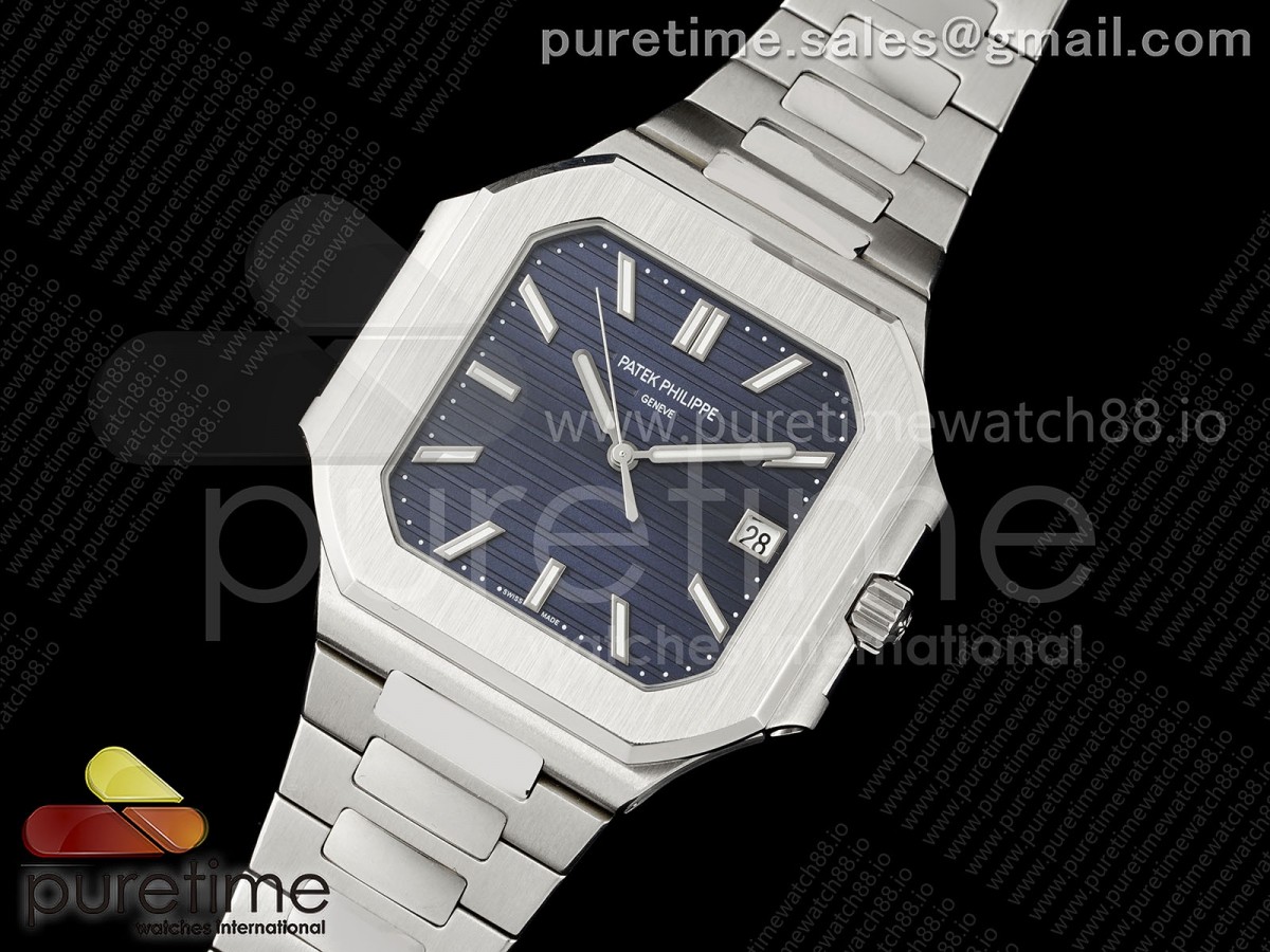 Cubitus 5821 SS GRF Blue Dial on SS Bracelet A330