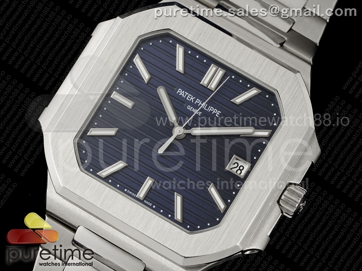 Cubitus 5821 SS GRF Blue Dial on SS Bracelet A330