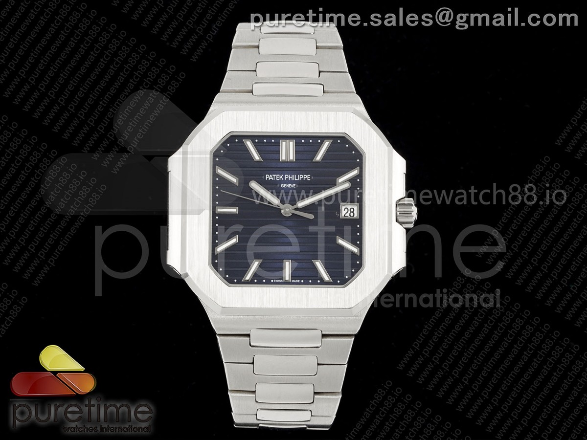 Cubitus 5821 SS GRF Blue Dial on SS Bracelet A330