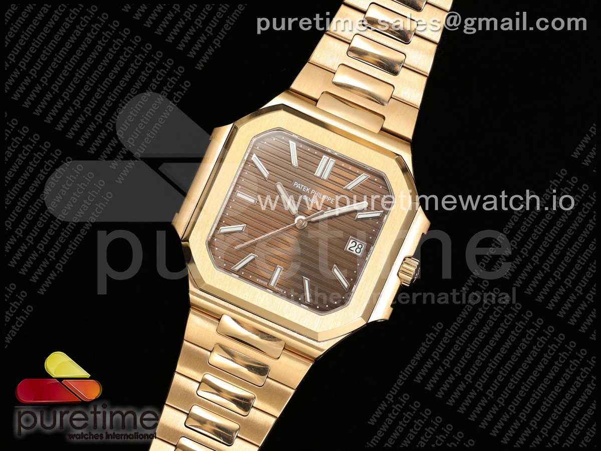 Cubitus 7128 RG PPF Brown Dial on RG Bracelet A330