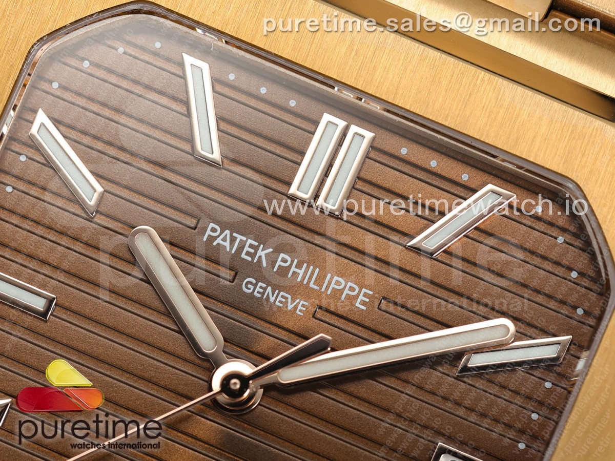 Cubitus 7128 RG PPF Brown Dial on RG Bracelet A330