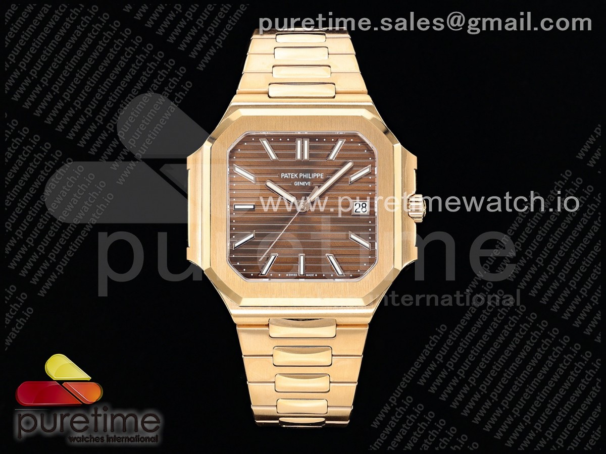 Cubitus 7128 RG PPF Brown Dial on RG Bracelet A330