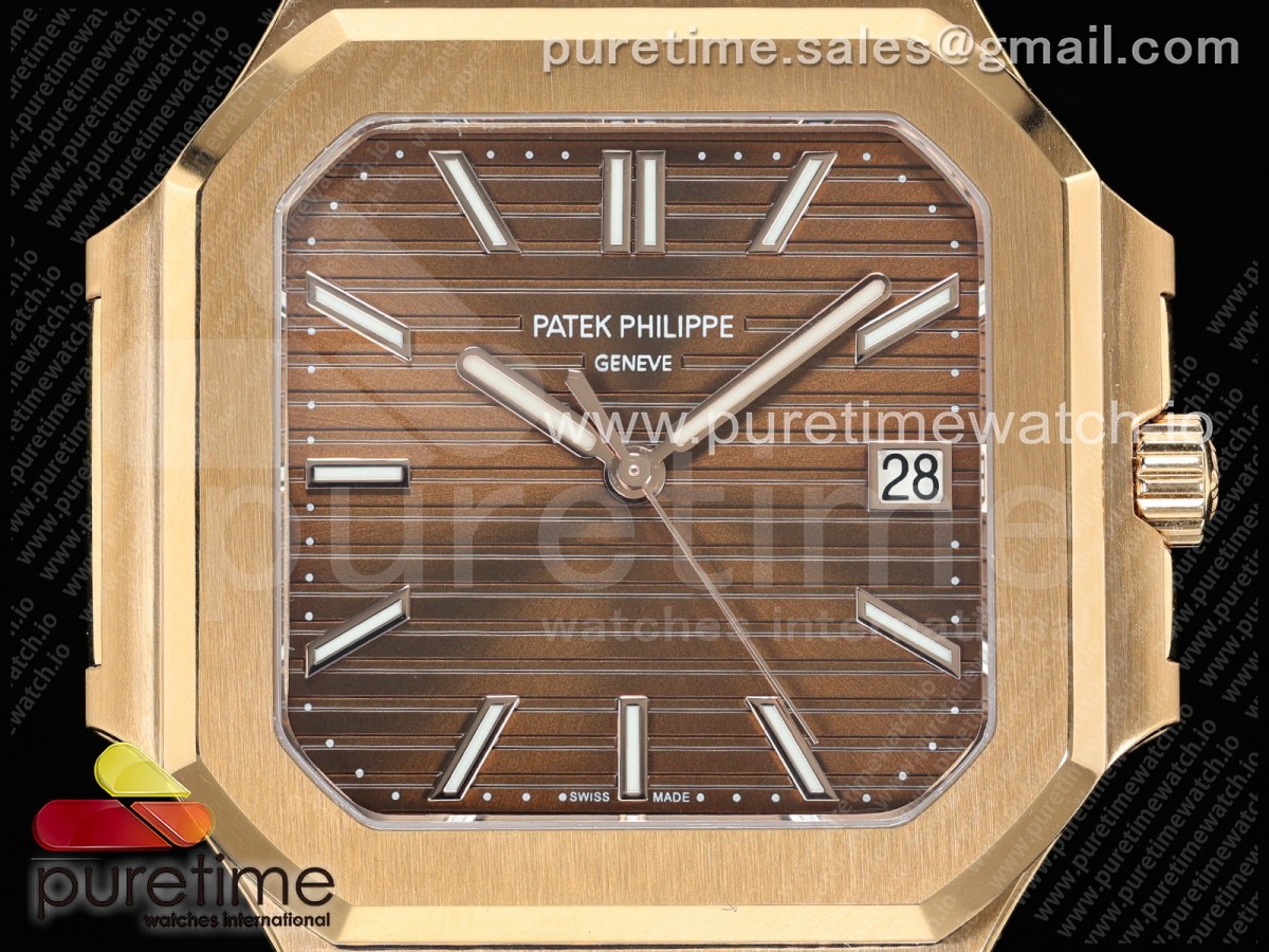 Cubitus 7128 RG PPF Brown Dial on RG Bracelet A330