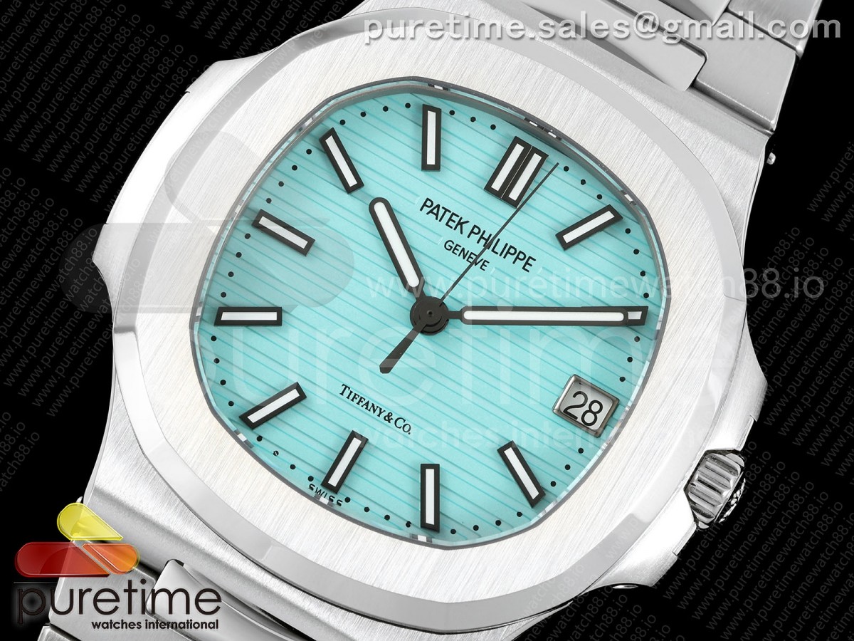 Nautilus 5711 DDF Tiffany Blue Dial on SS Bracelet DD324