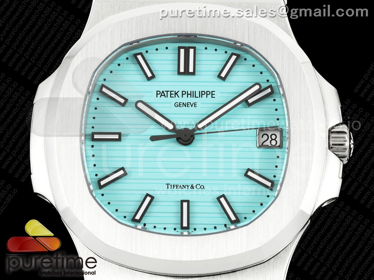 Nautilus 5711 DDF Tiffany Blue Dial on SS Bracelet DD324