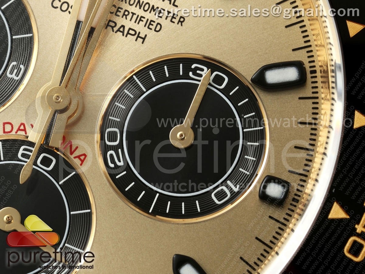 Daytona 126518 ARF YG/Black Dial on Oysterflex Strap DD4131