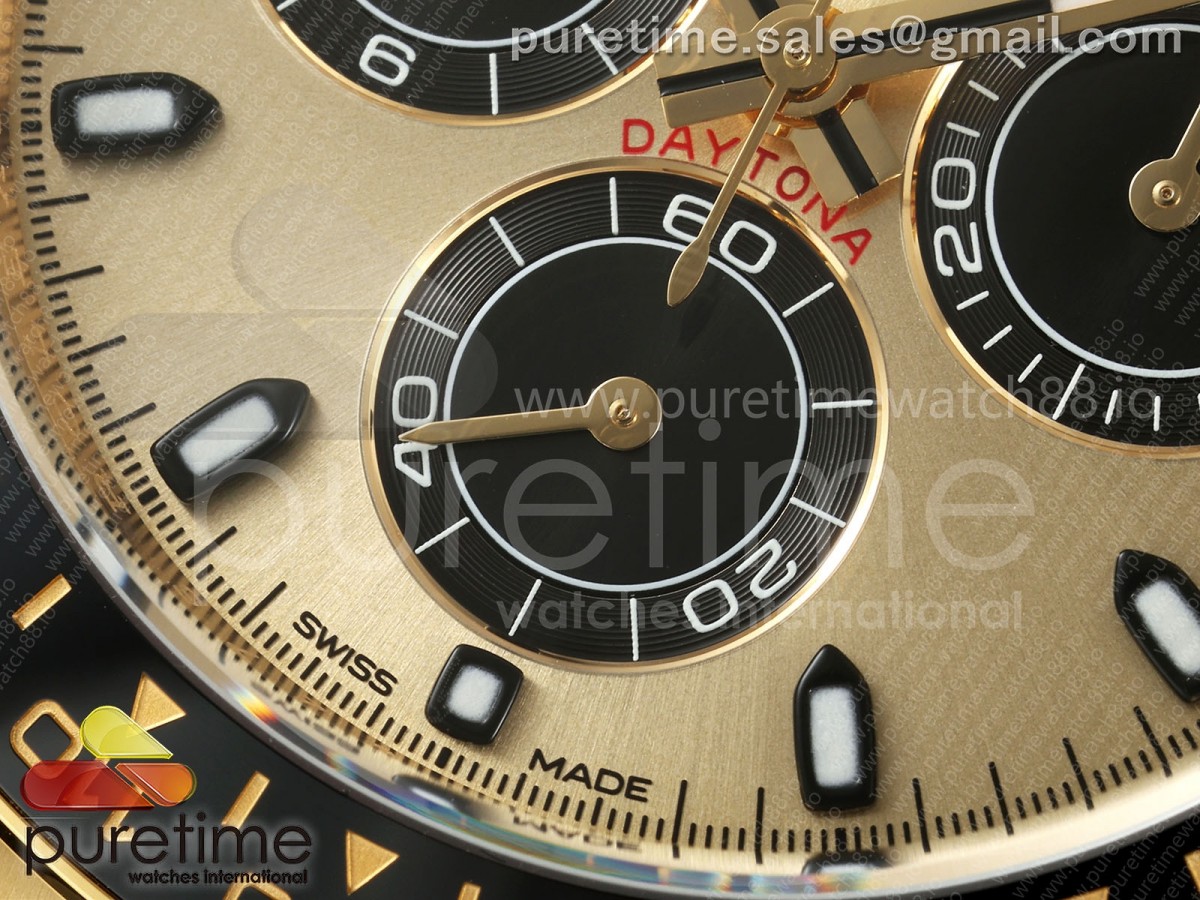 Daytona 126518 ARF YG/Black Dial on Oysterflex Strap DD4131