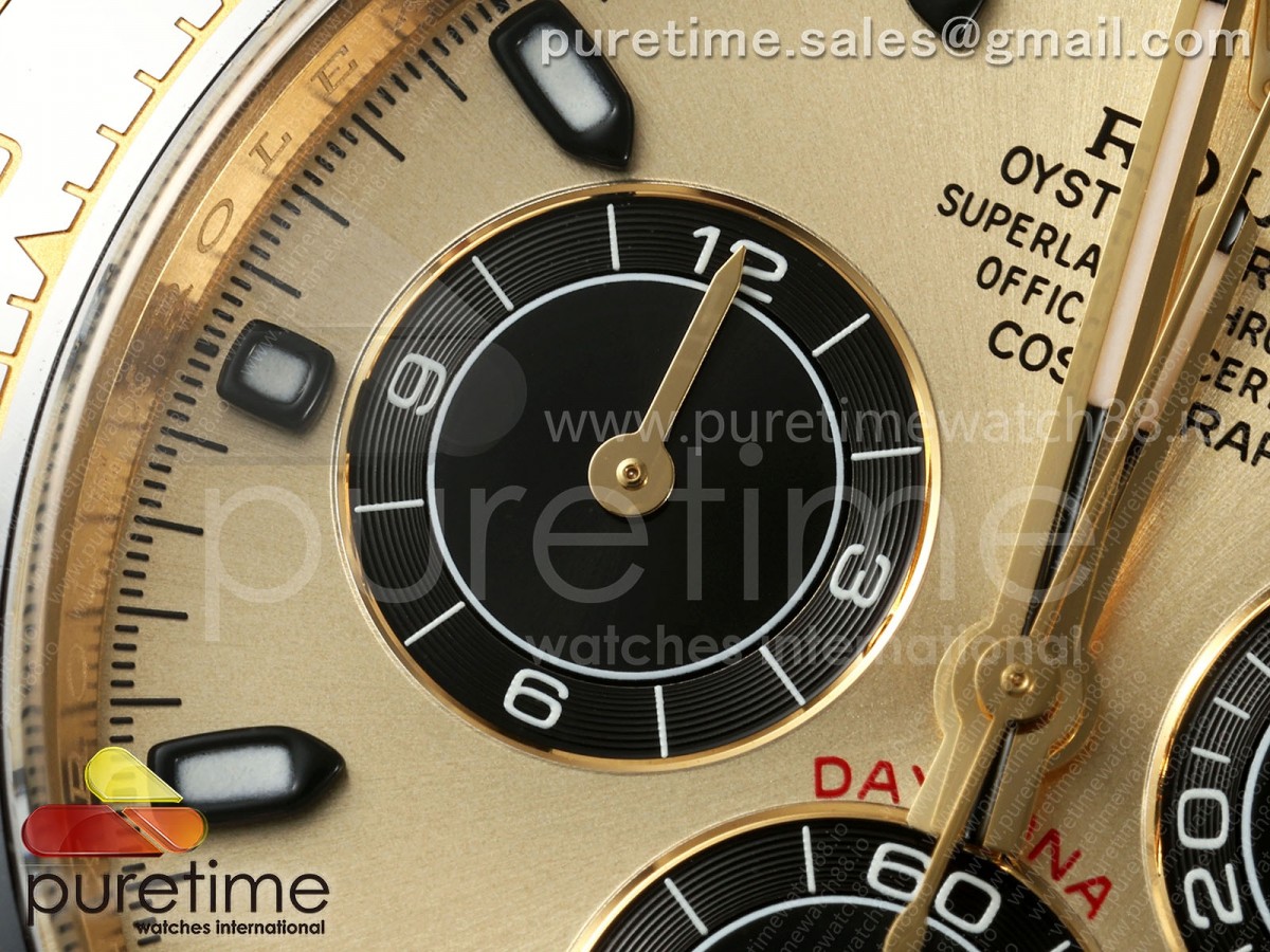 Daytona 126518 ARF YG/Black Dial on Oysterflex Strap DD4131