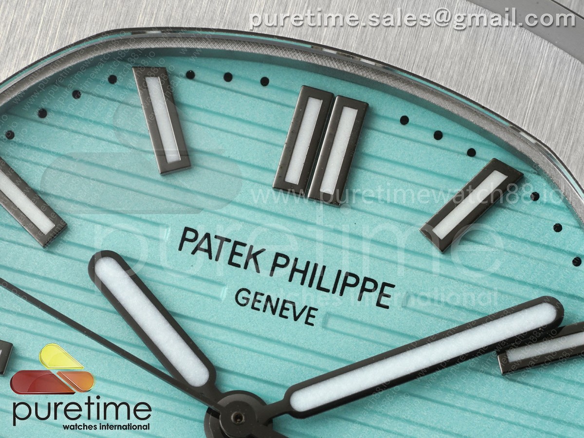 Nautilus 5711 DF Tiffany Blue Dial on SS Bracelet SA324