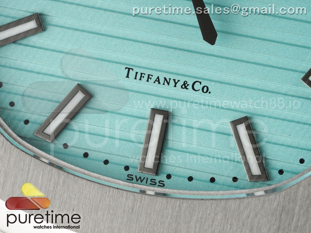Nautilus 5711 DF Tiffany Blue Dial on SS Bracelet SA324