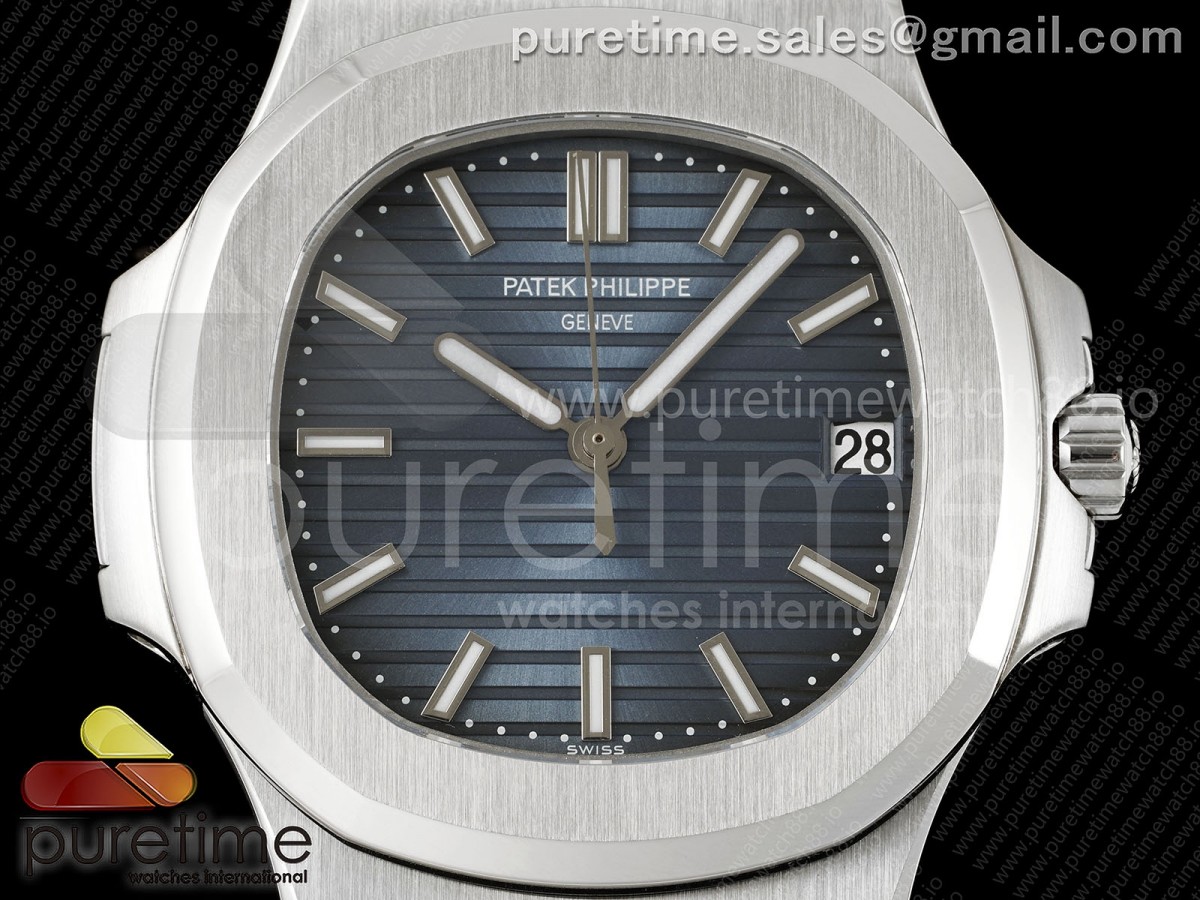 Nautilus 5711 DF Old Blue Dial on SS Bracelet SA324