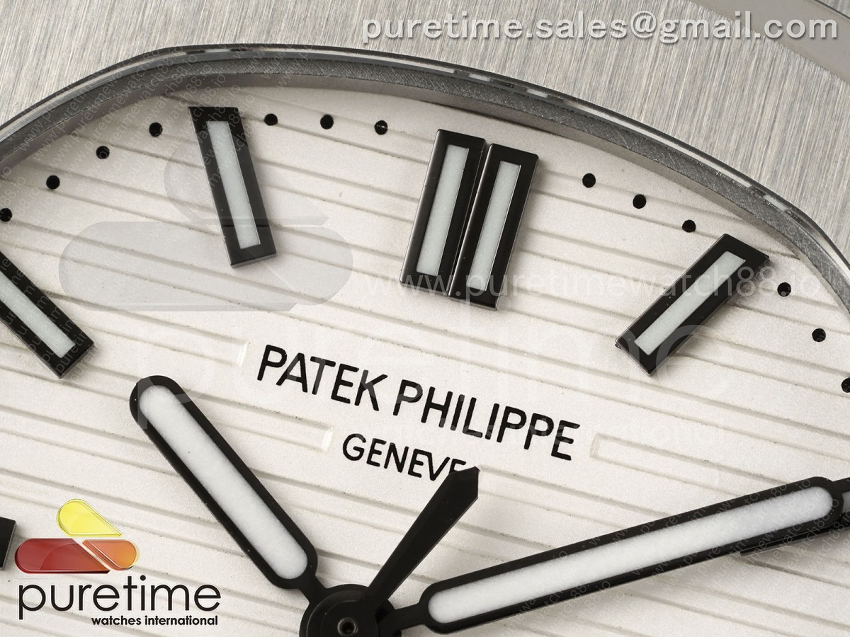 Nautilus 5711 DF White Dial on SS Bracelet SA324