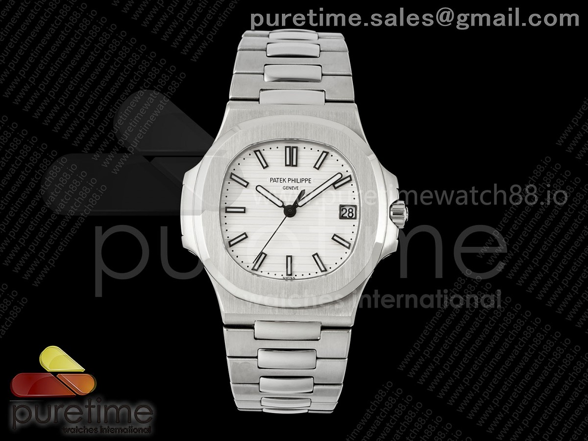 Nautilus 5711 DF White Dial on SS Bracelet SA324