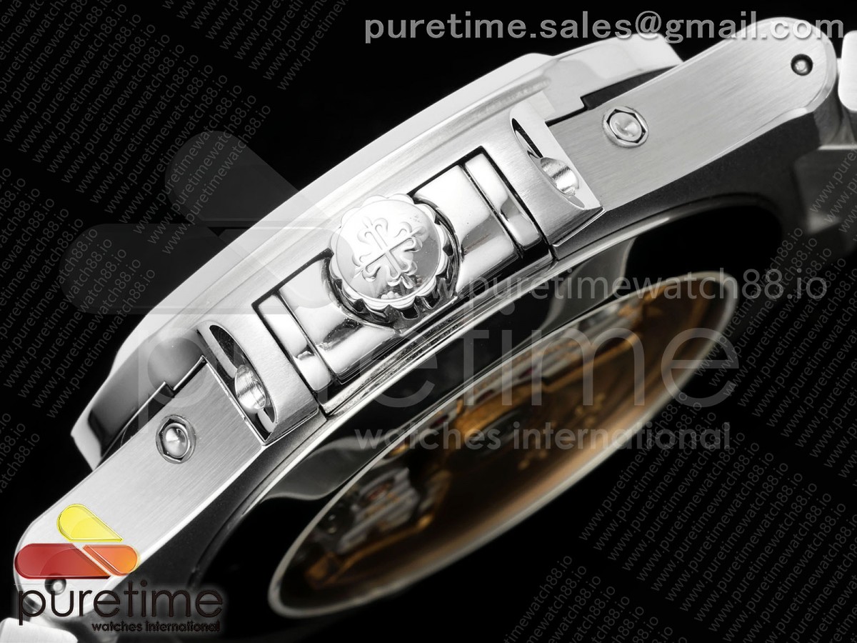 Nautilus 5726 SS DF Black Dial on SS Bracelet A324