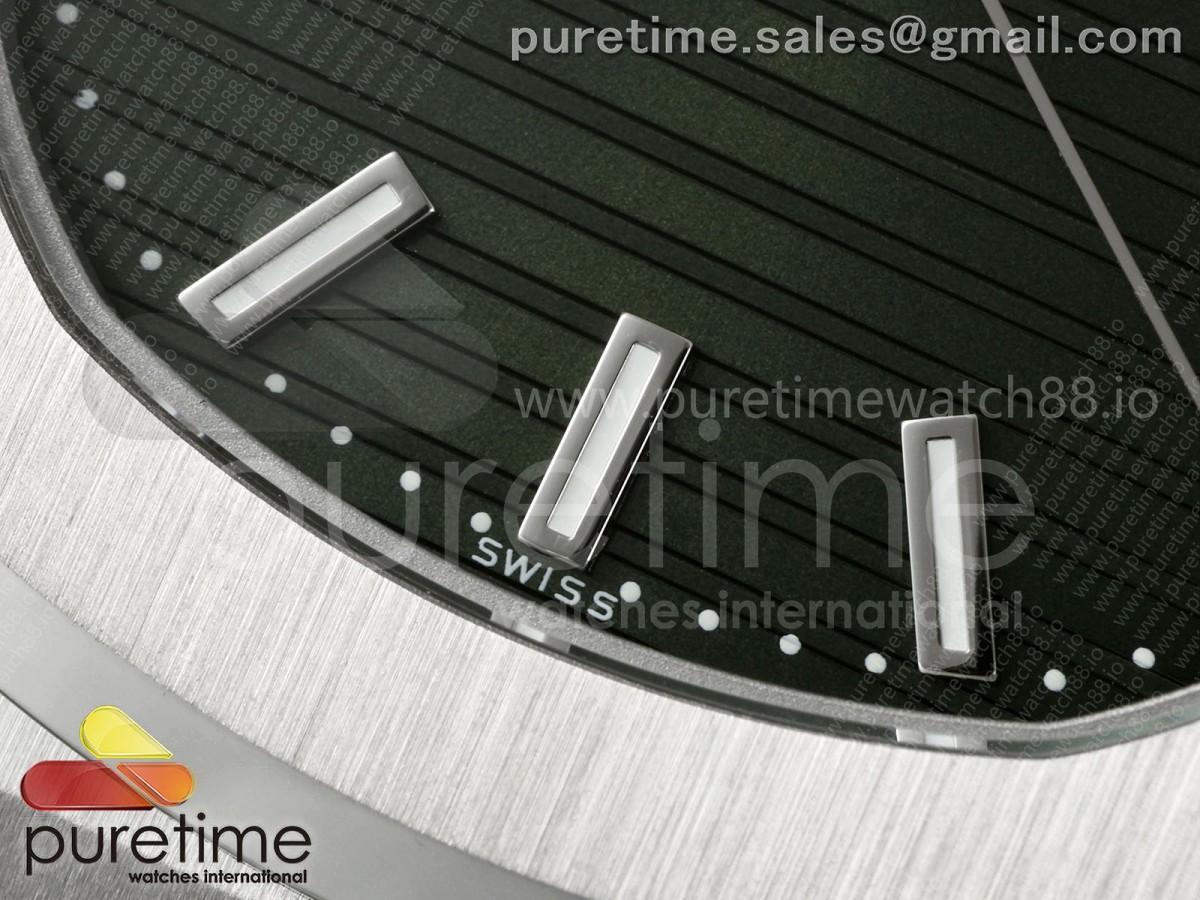 Nautilus 5711 BBF Green Dial on SS Bracelet DD324