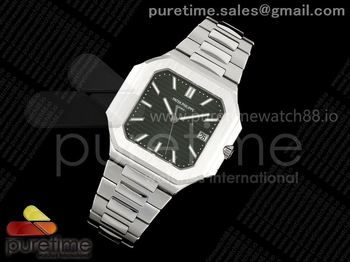 Cubitus 5821 SS BBF Green Dial on SS Bracelet DD330