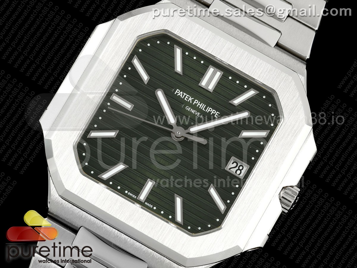 Cubitus 5821 SS BBF Green Dial on SS Bracelet DD330