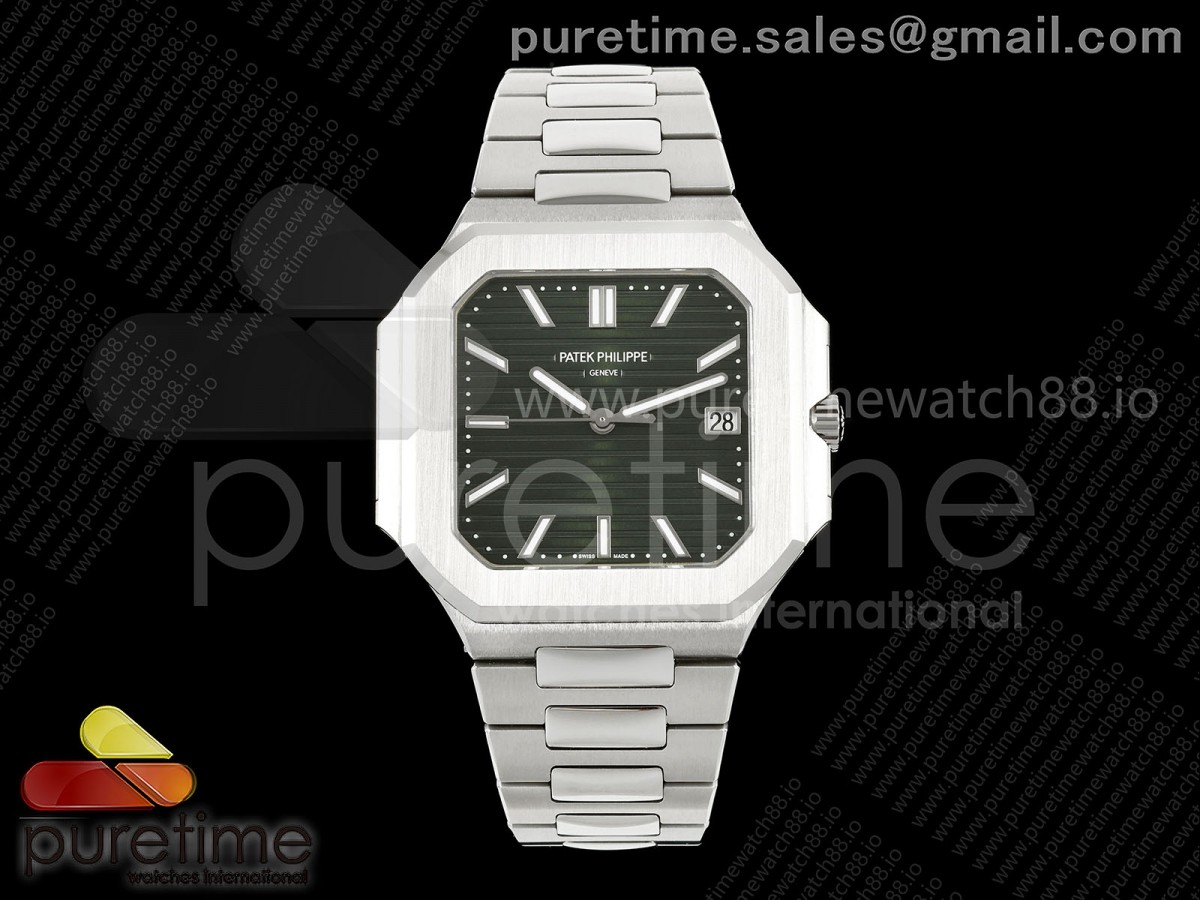 Cubitus 5821 SS BBF Green Dial on SS Bracelet DD330