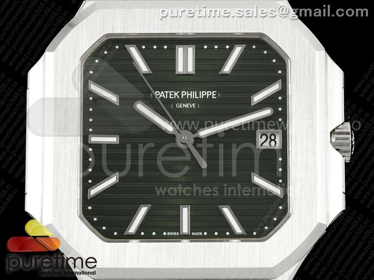 Cubitus 5821 SS BBF Green Dial on SS Bracelet DD330