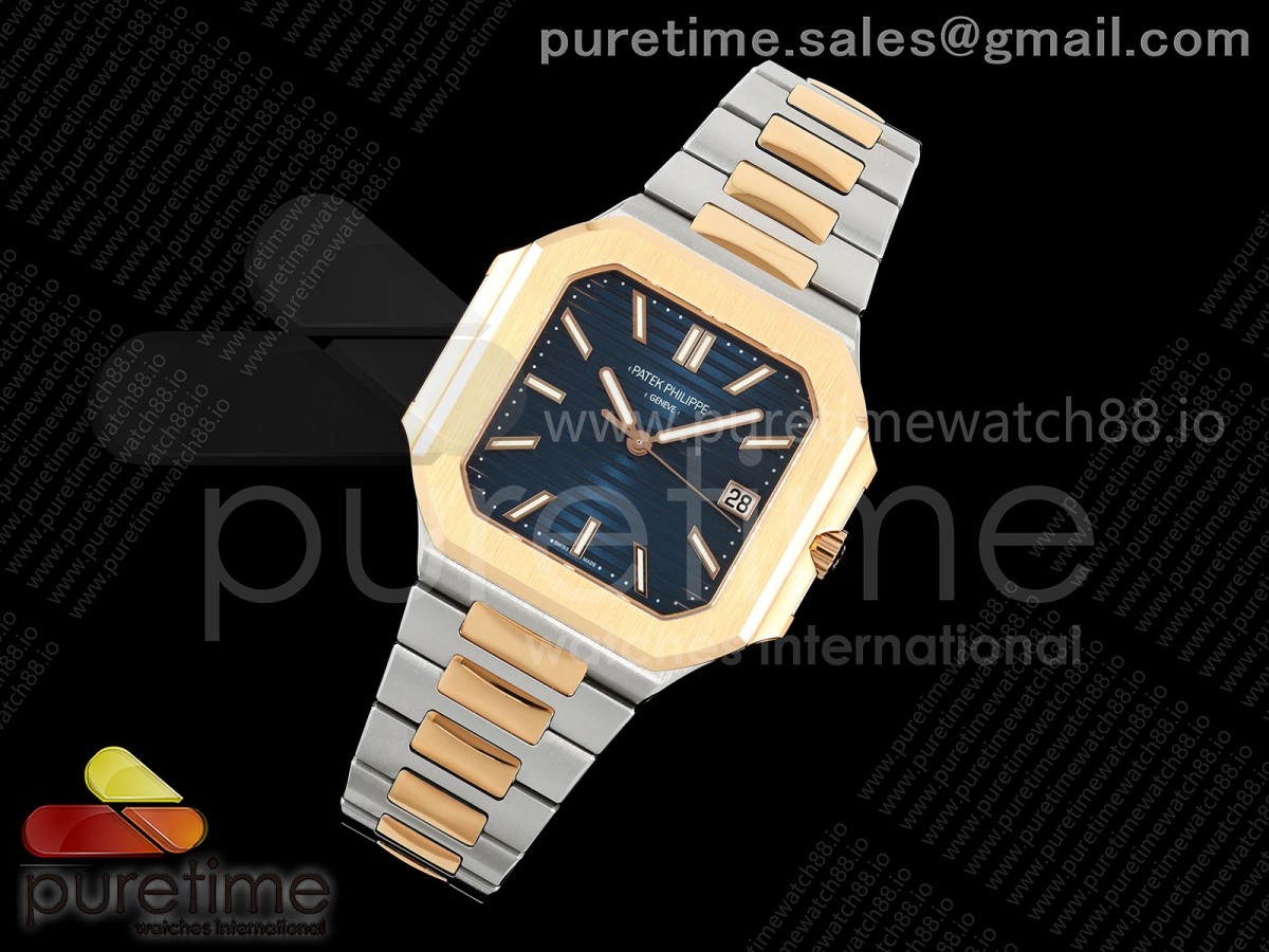 Cubitus 7128 SS/RG APWF Blue Dial on SS/RG Bracelet SA330