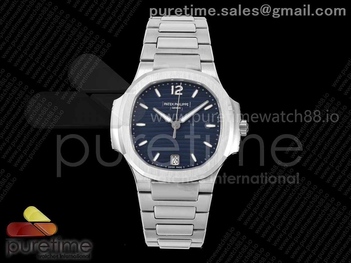 Nautilus 7118 Ladies DDF Blue Dial on Bracelet DD324