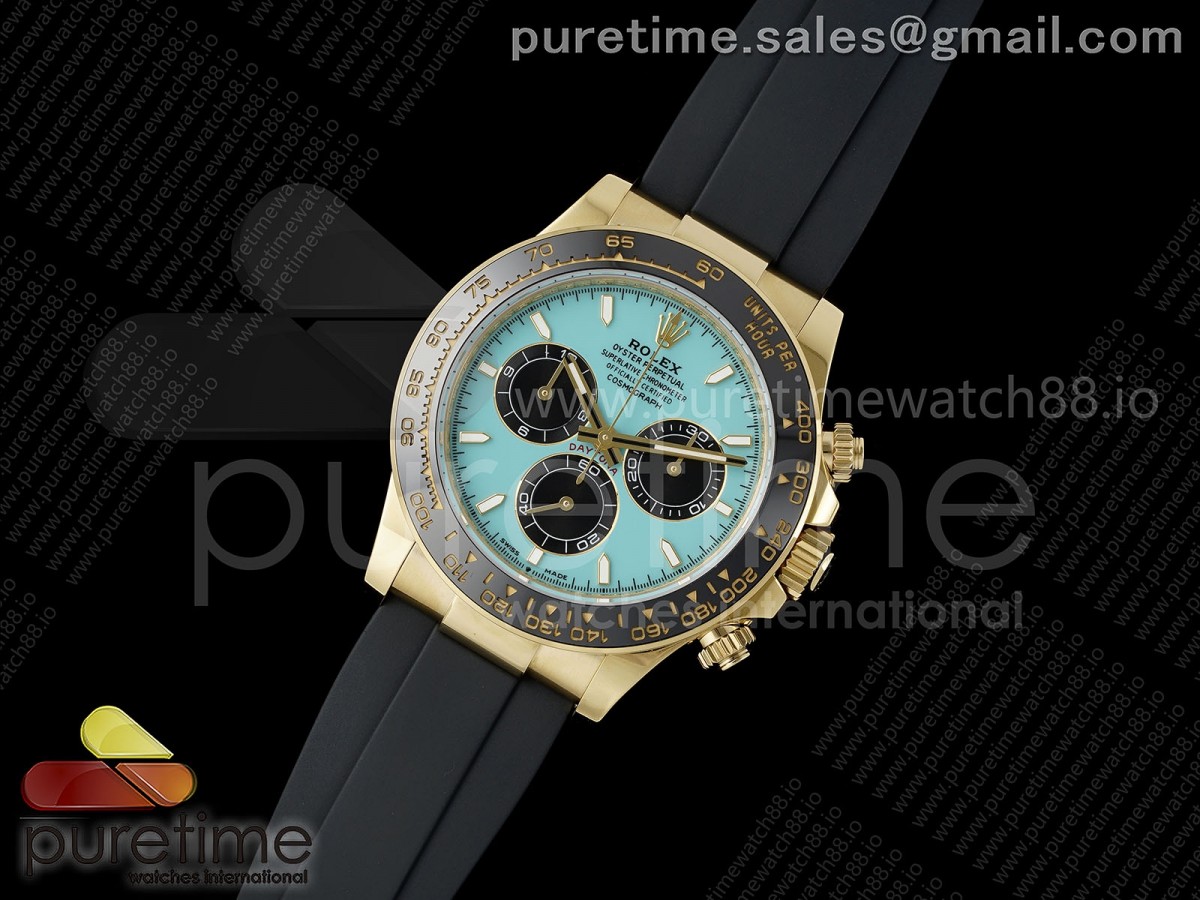 Daytona 126518 AVF Tiffany Blue Dial on Oysterflex Strap DD4131 (Mod)