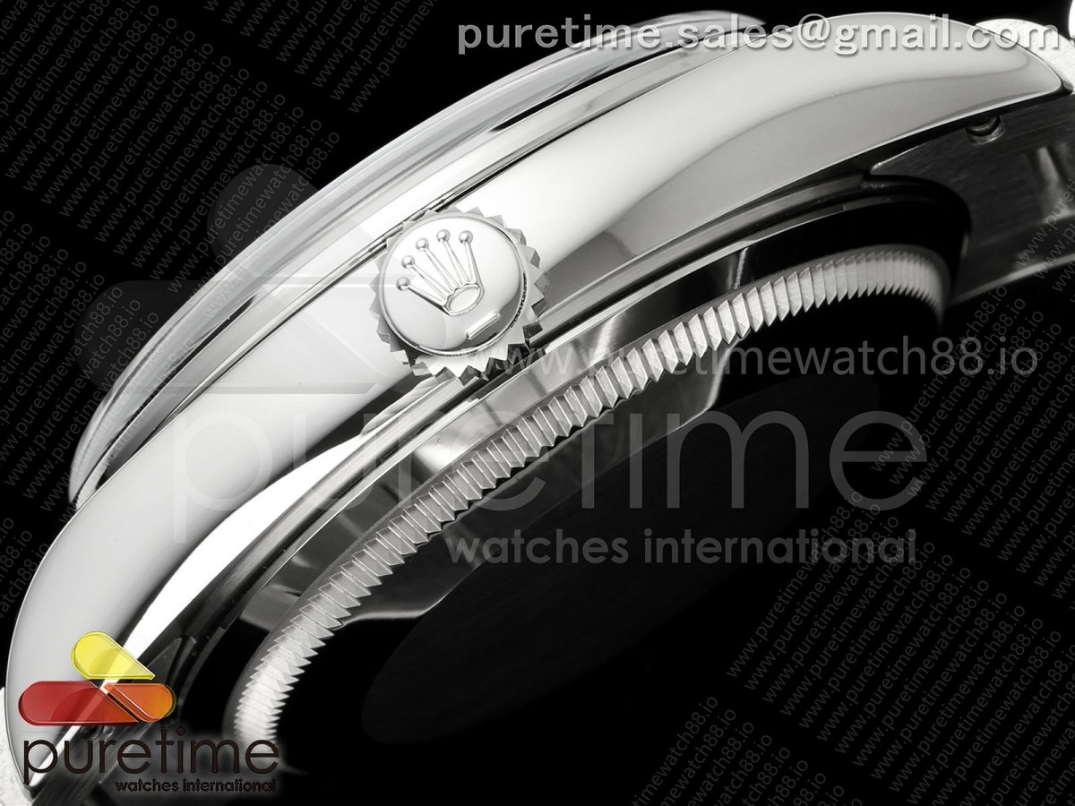 Day Date 36 SS RAF Blue Lapis Dial polished Bezel on SS Bracelet A2836