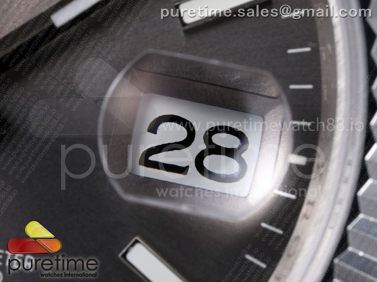 DateJust 36 126234 QF Gray Stick Dial on Jubilee Bracelet QF3235