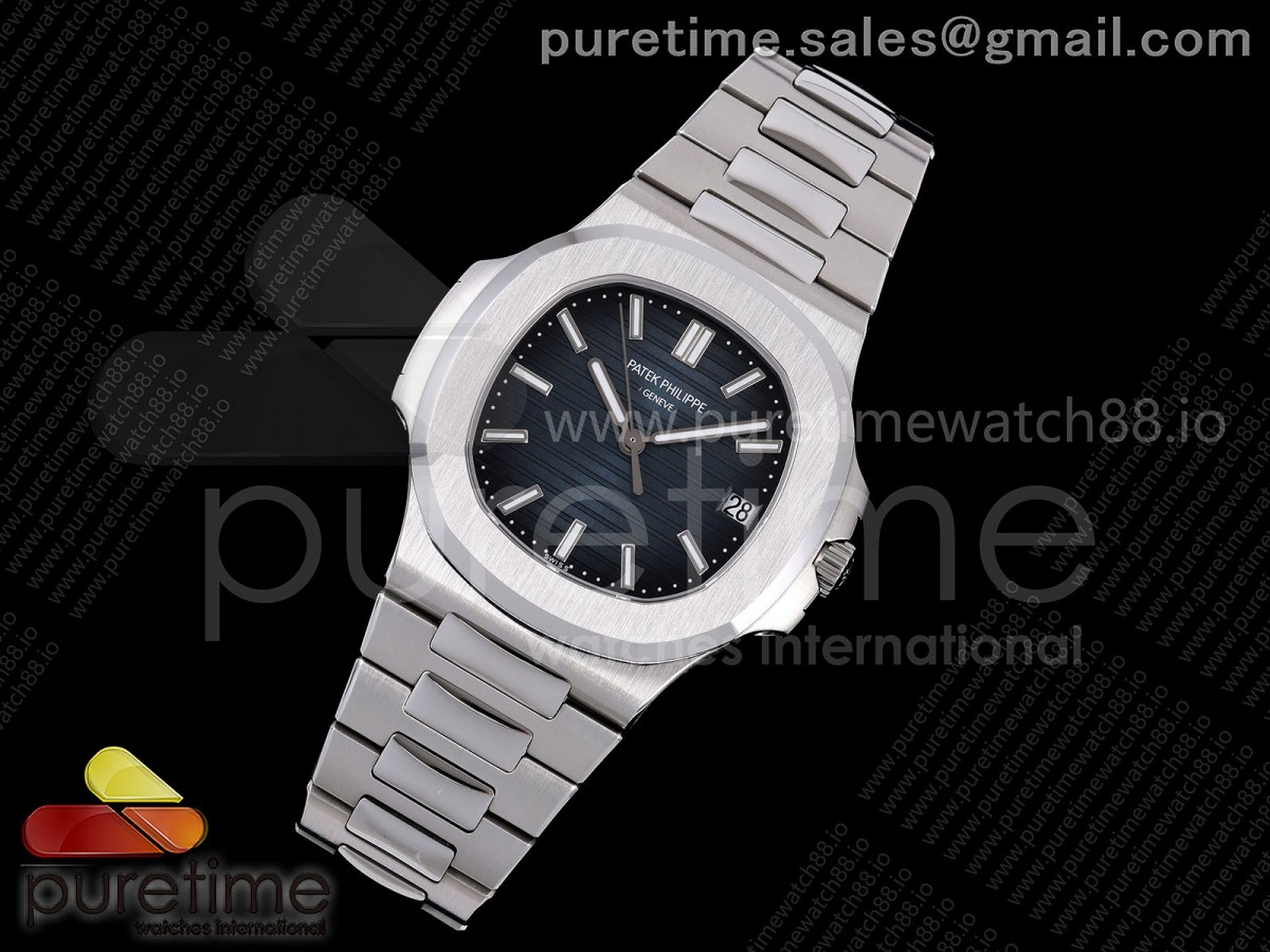 Nautilus 5711 BBF Blue Dial on SS Bracelet DD324 V2