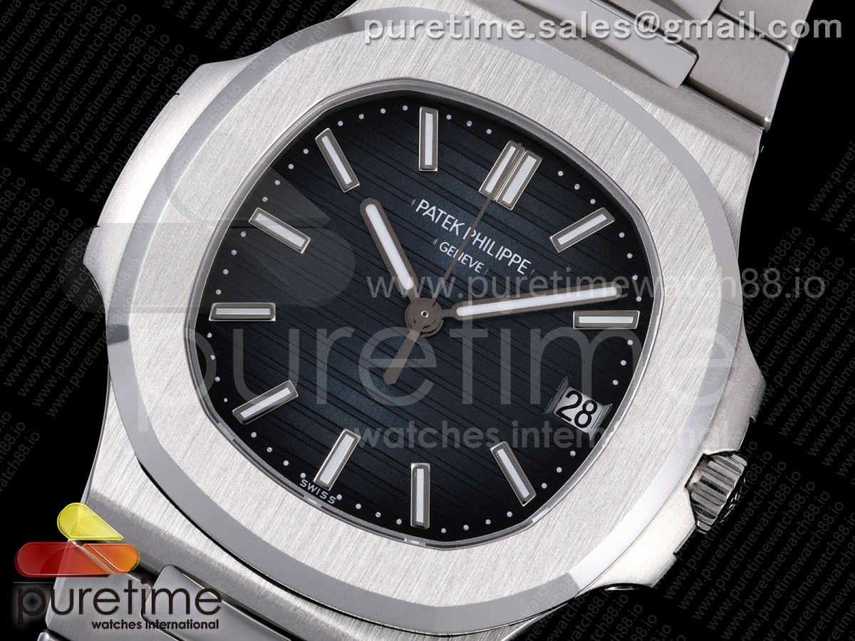 Nautilus 5711 BBF Blue Dial on SS Bracelet DD324 V2