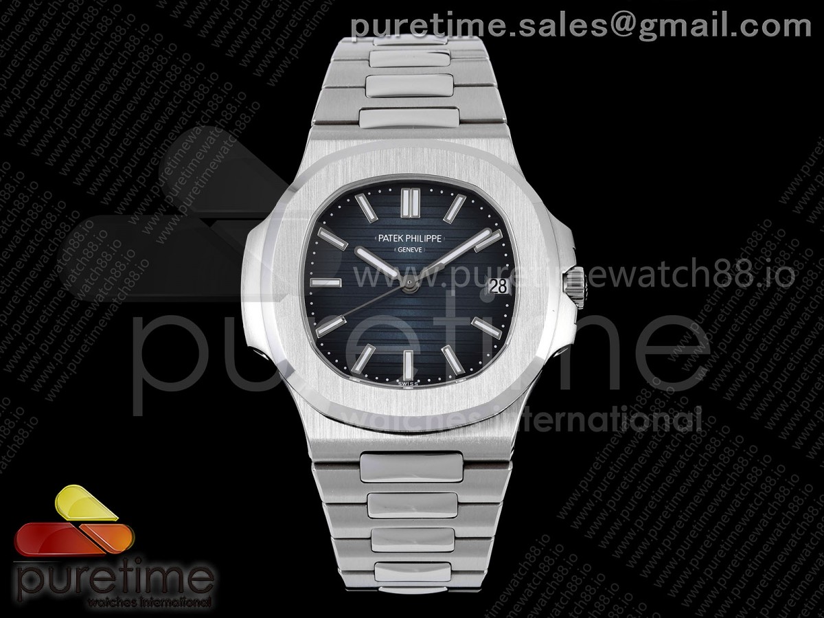 Nautilus 5711 BBF Blue Dial on SS Bracelet DD324 V2