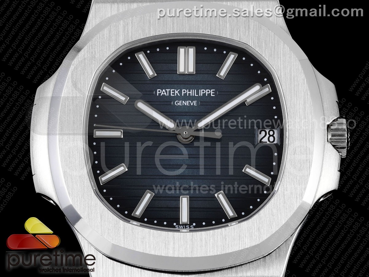 Nautilus 5711 BBF Blue Dial on SS Bracelet DD324 V2