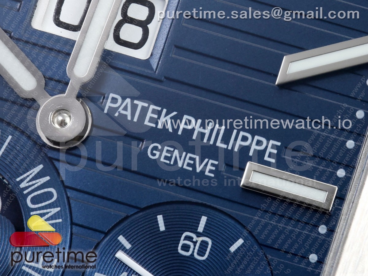 Cubitus 5822 SS 2F Blue Dial on Blue Fabric Strap A240