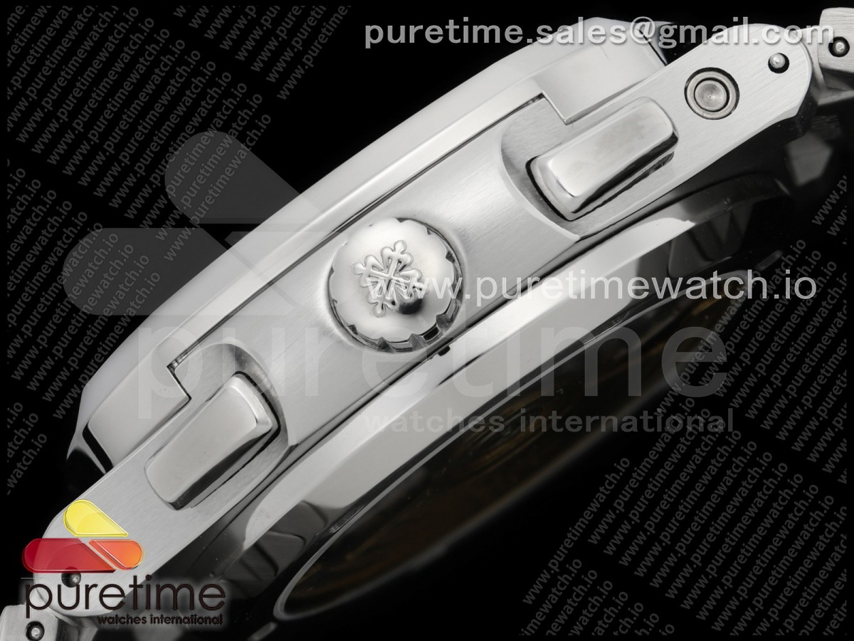 Nautilus 5990 SS 2F Gray Dial on SS Bracelet A520