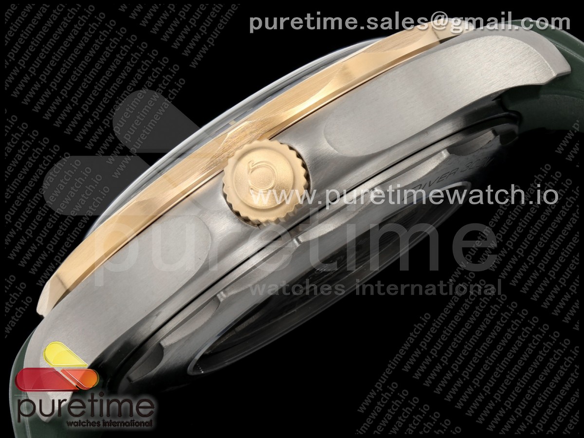 Seamaster 300M Diver Titanium/Bronze ORF Green Dial on Green Rubber OR8806
