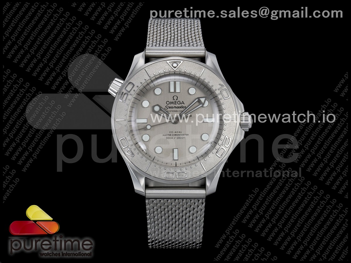 Seamaster 300M Diver SS ORF Silver Dial on SS Mesh Bracelet OR8806