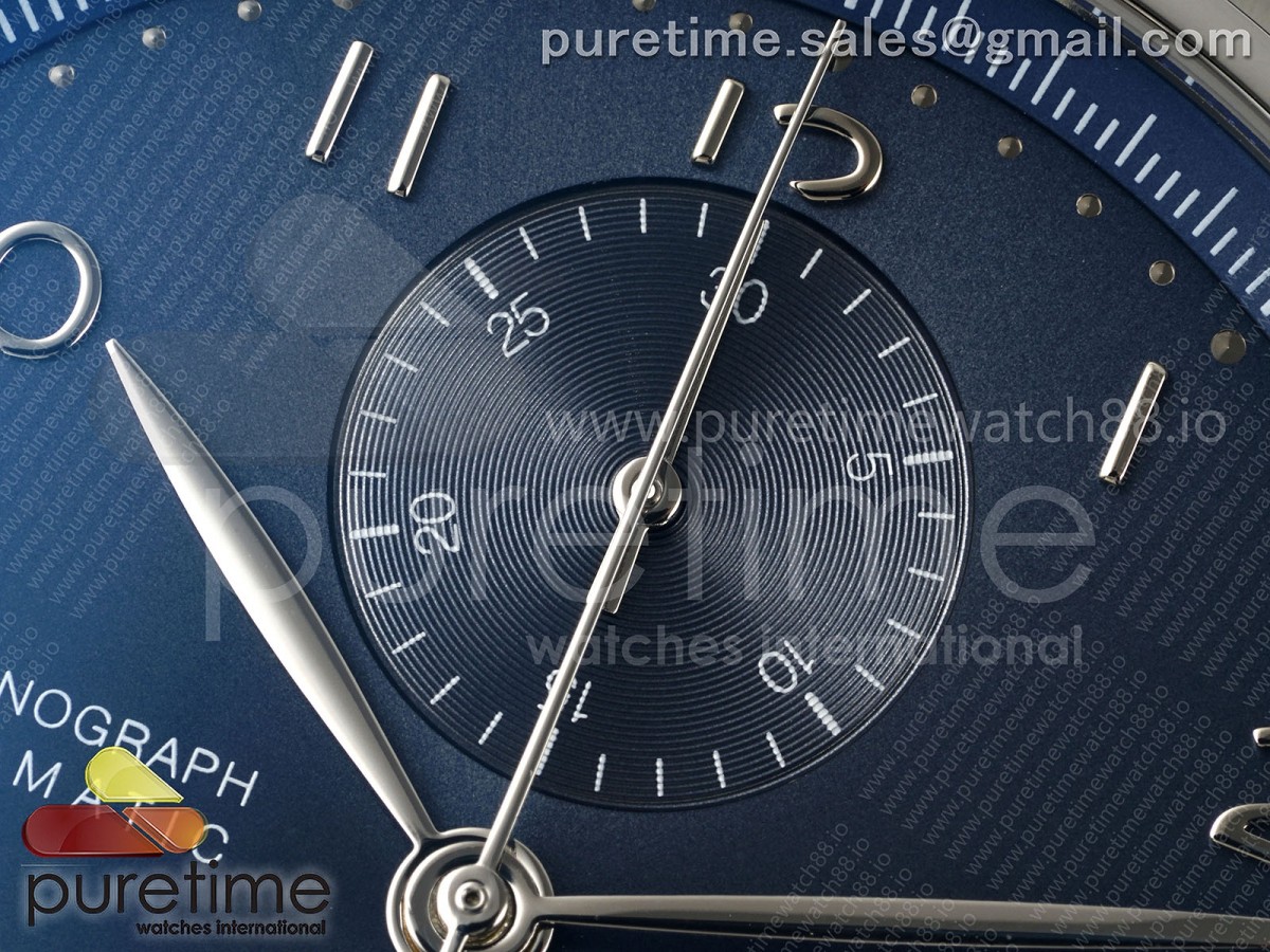 Portugieser Chrono IW3716 APSF Best Edtion Blue Dial on SS Bracelet DD69355