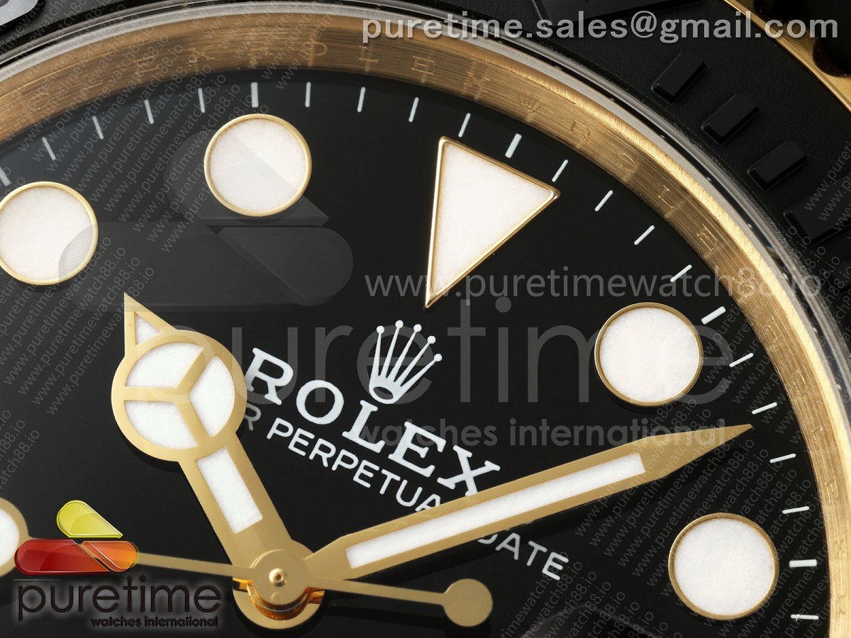 Yacht-Master 42mm YG 226658 GMF Black Dial on Oysterflex Strap JH3235 (Free Sprung)