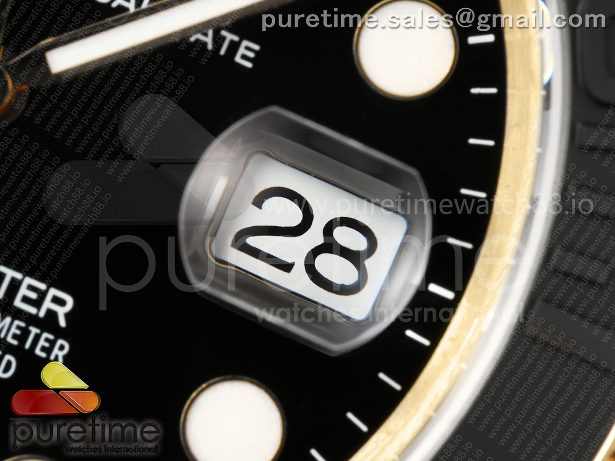 Yacht-Master 42mm YG 226658 GMF Black Dial on Oysterflex Strap JH3235 (Free Sprung)