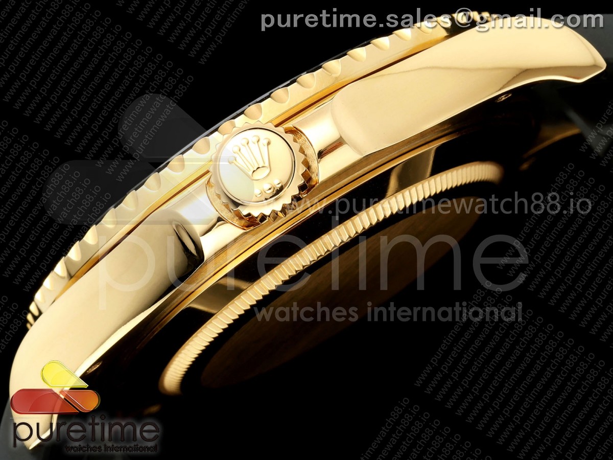 Yacht-Master 42mm YG 226658 GMF Black Dial on Oysterflex Strap JH3235 (Free Sprung)
