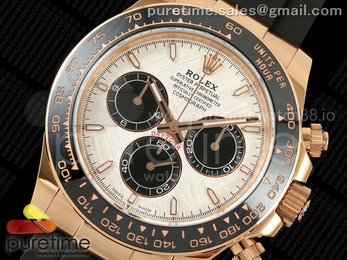 Daytona 126515 Clean Plus Meteorite Dial on Oysterflex Strap DD4131