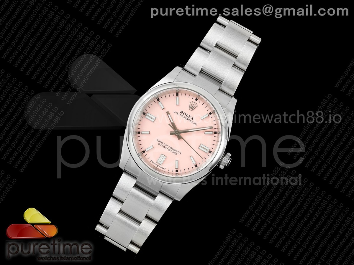 Oyster Perpetual 126000 36mm Clean Plus 904L Steel Pink Dial DD3230