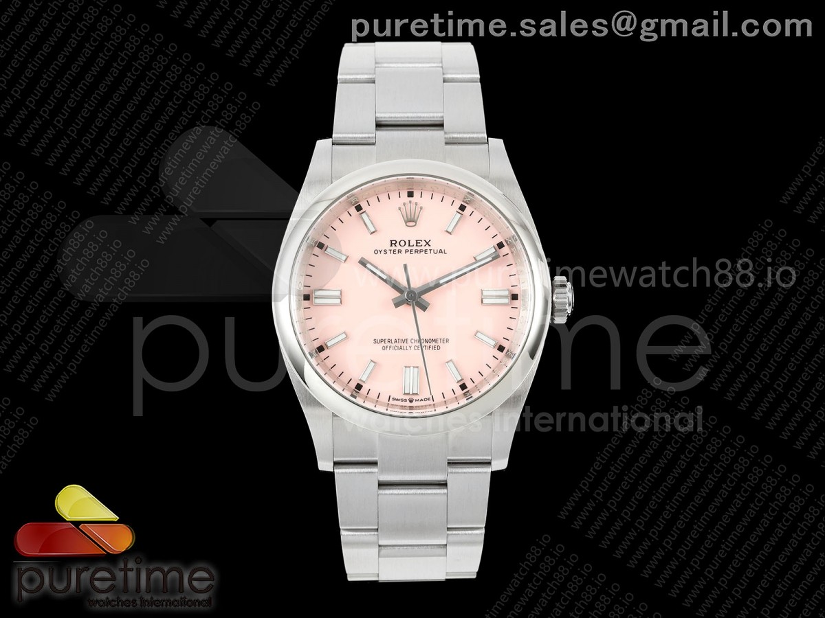 Oyster Perpetual 126000 36mm Clean Plus 904L Steel Pink Dial DD3230