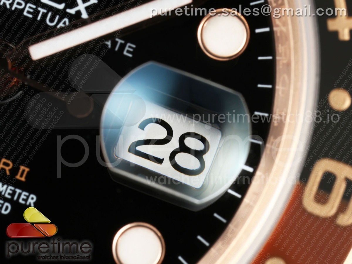 GMT-Master II 126715 CHNR Black/Brown Ceramic RCF JH3285