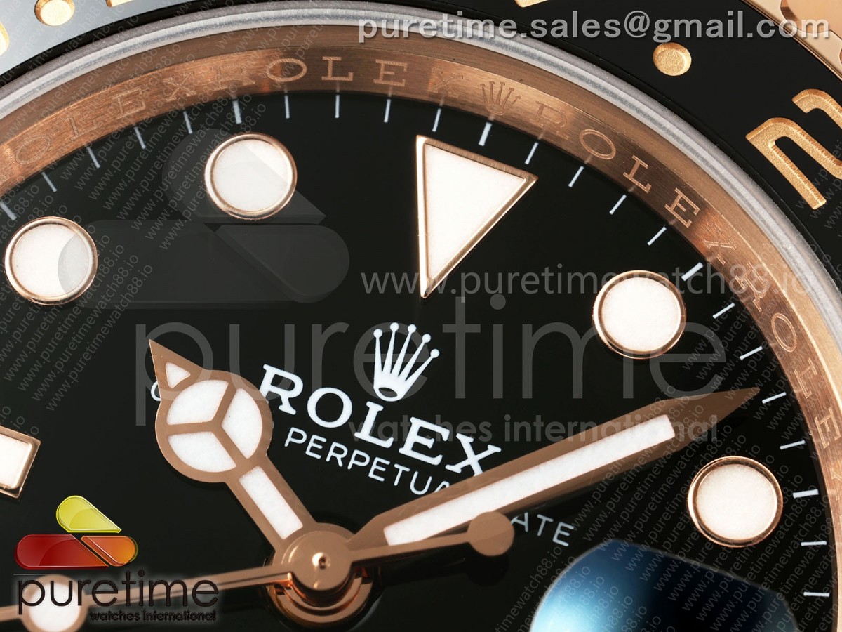 GMT-Master II 126715 CHNR Black/Brown Ceramic RCF JH3285