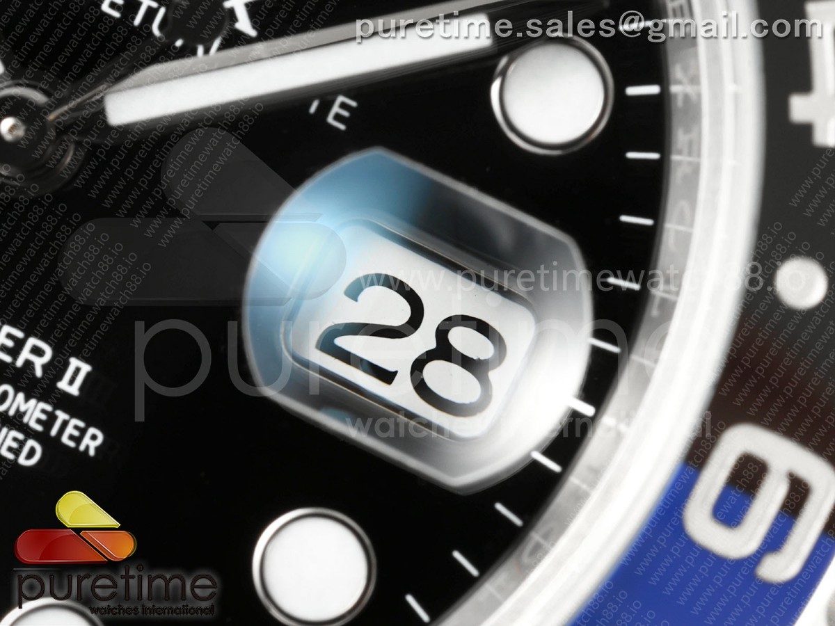 GMT-Master II 126710 BLNR Black/Blue Ceramic RCF on Oyster Bracelet JH3285
